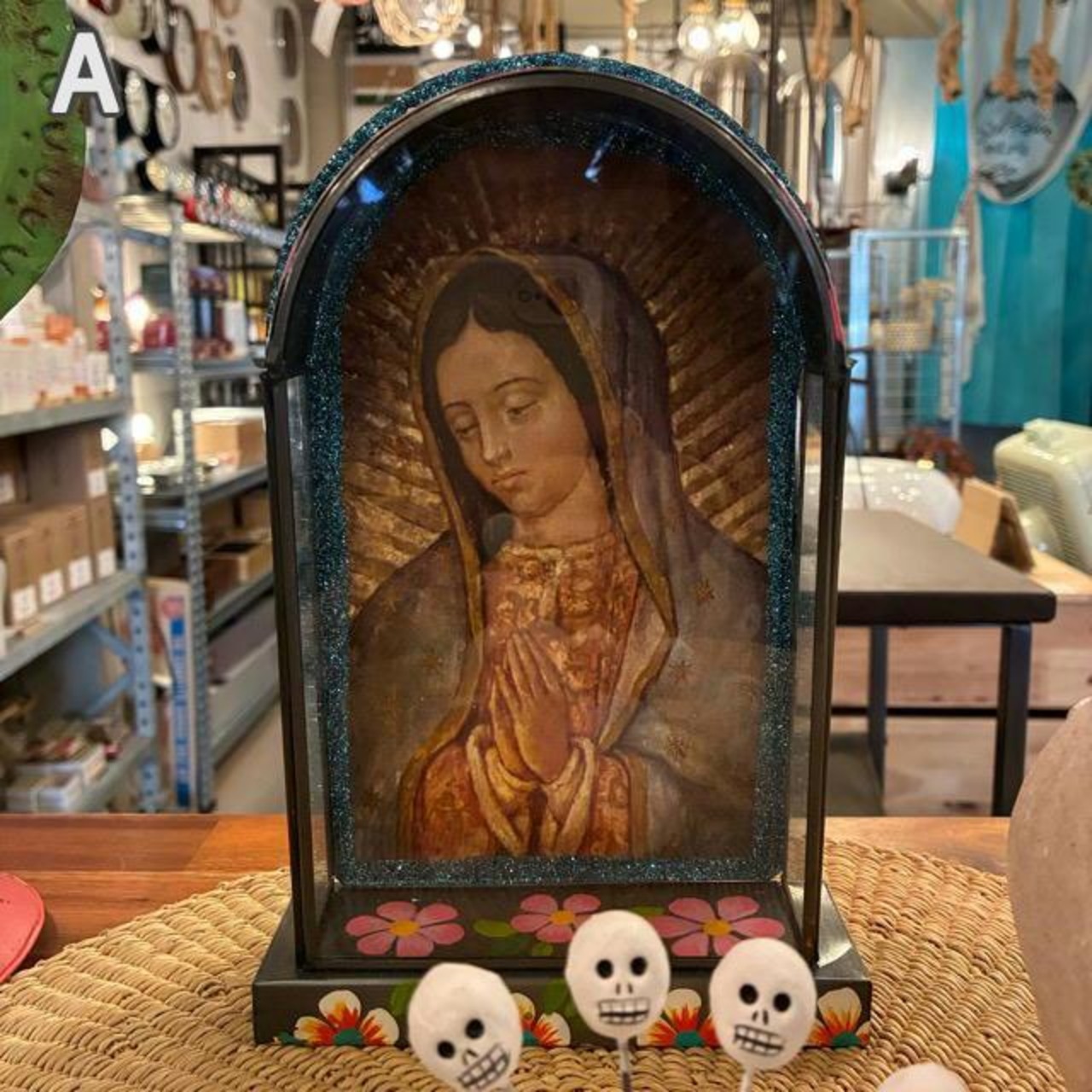 Mexico Guadalupe Altar (2 types) - Virgin Mary, Brown Madonna, Catholic　