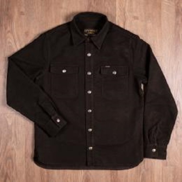 ＊Pike Brothers 1943 CPO Shirt Moleskin Soil Brown＊ - メイン画像