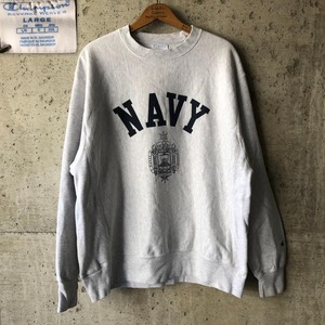 XZ857 20s Champion NAVY リバースウィーブ スウェット L