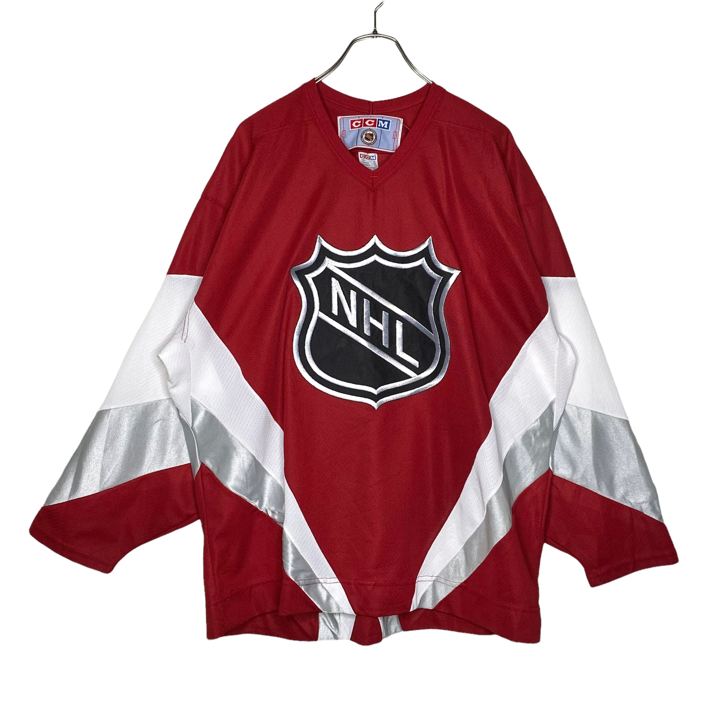 NHL ホッケーシャツ XL カナダ製 ユニフォーム 状態良好 | 古着屋OLDGREEN