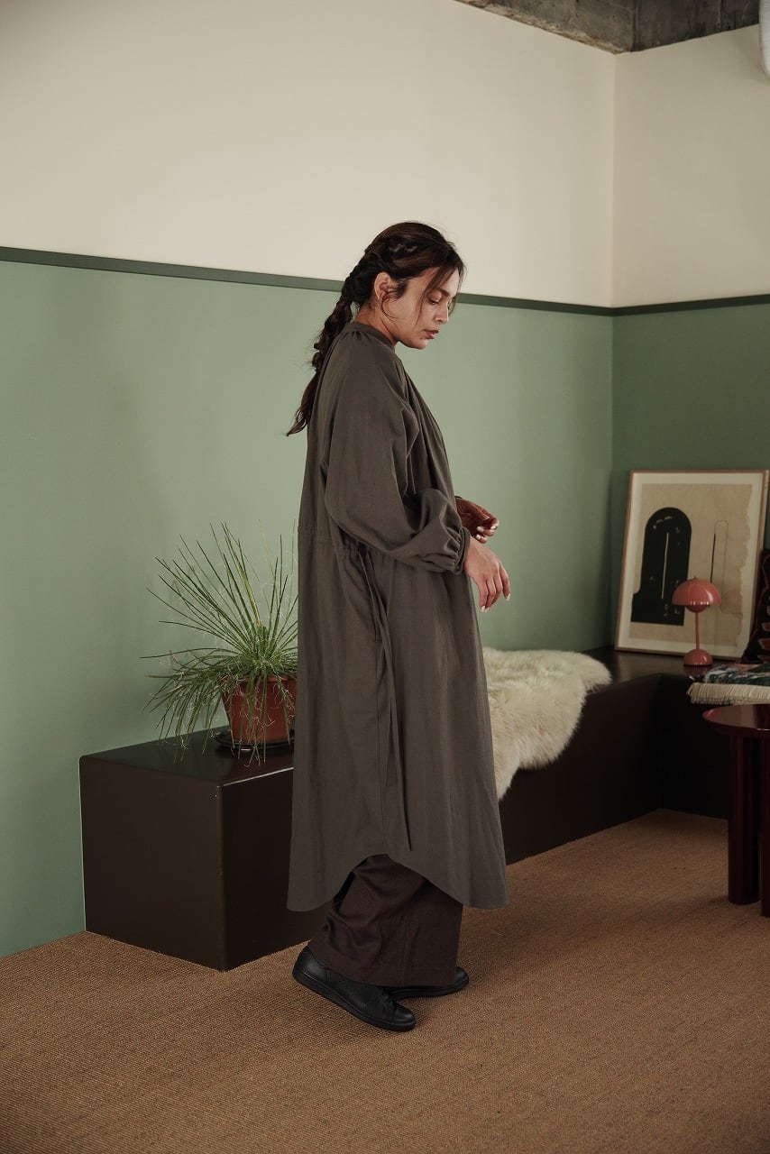 Cotton Cash Gathered Dress