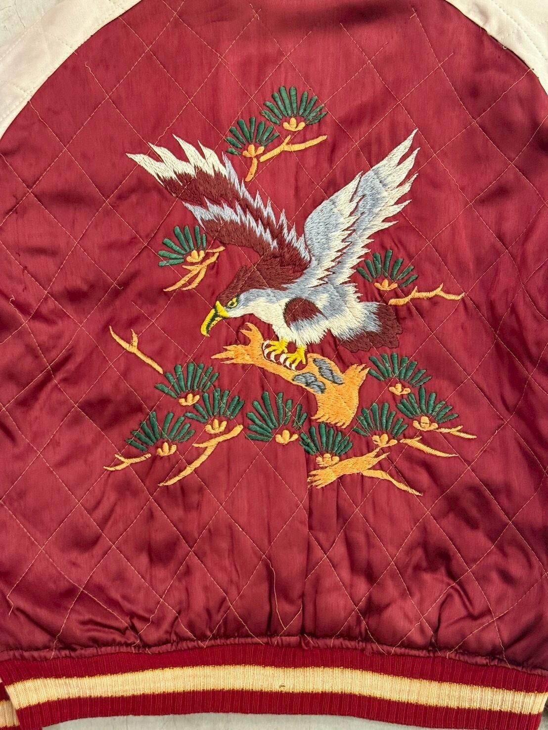 VINTAGE 50's JAPAN SOUVENIR JACKET | vintage clothing twoface