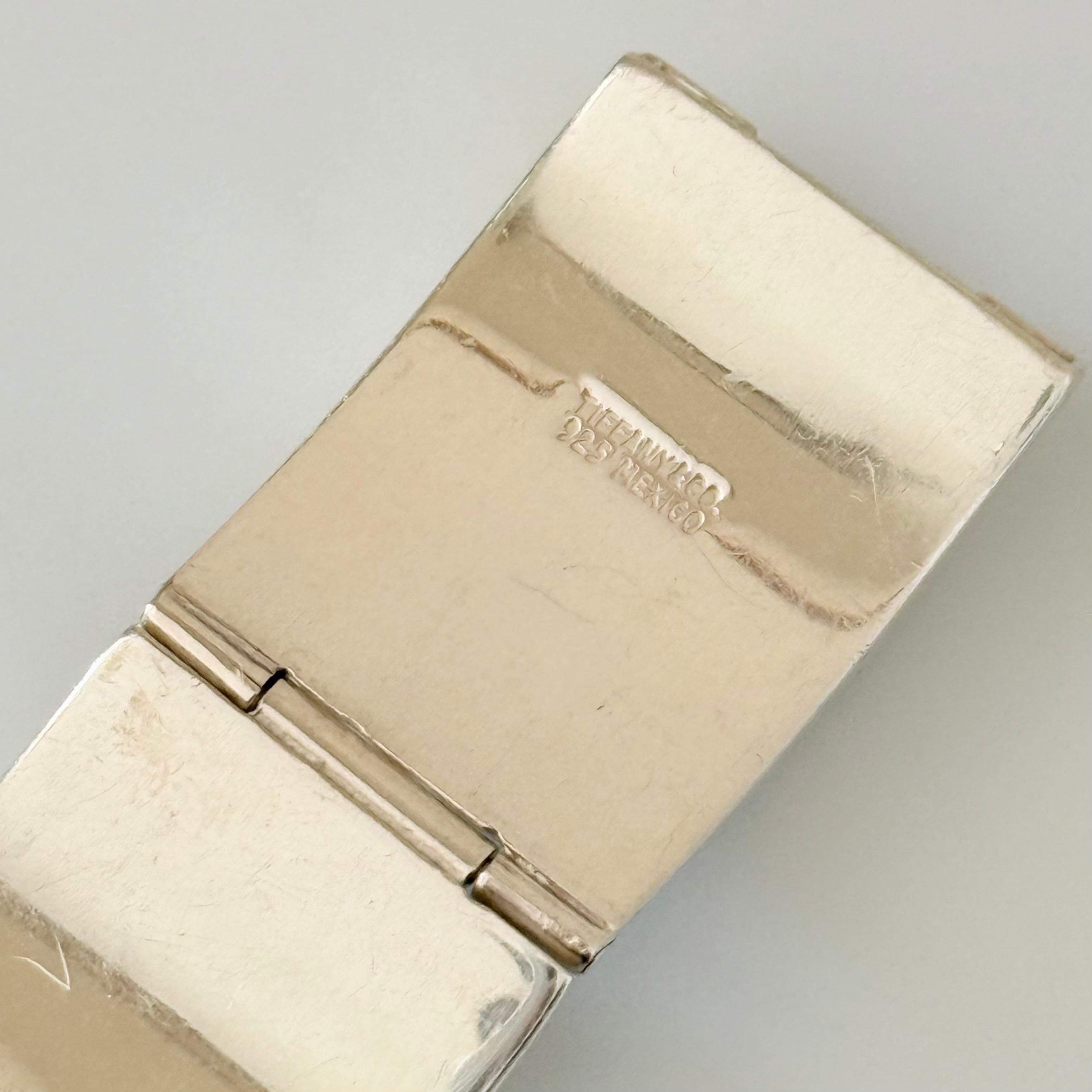 vintage tiffany 5panel bracelet ヴィンテージティファニーシルバー