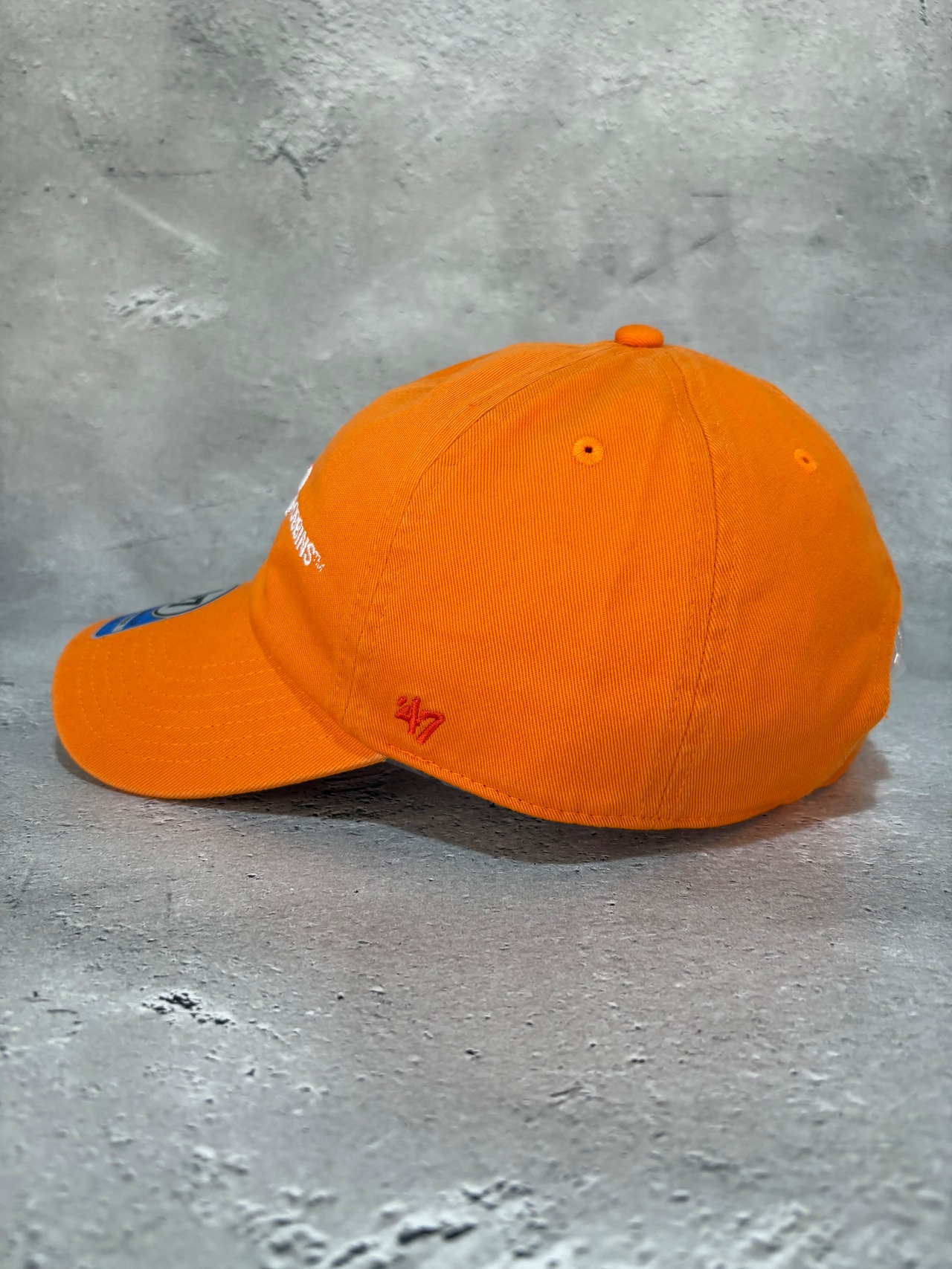 kids '47 CLEAN UP/クリーンナップ  サーティワン アイスクリーム コラボ キャップ 31  オレンジソルベ ビブラントオレンジ キッズサイズ オレンジ