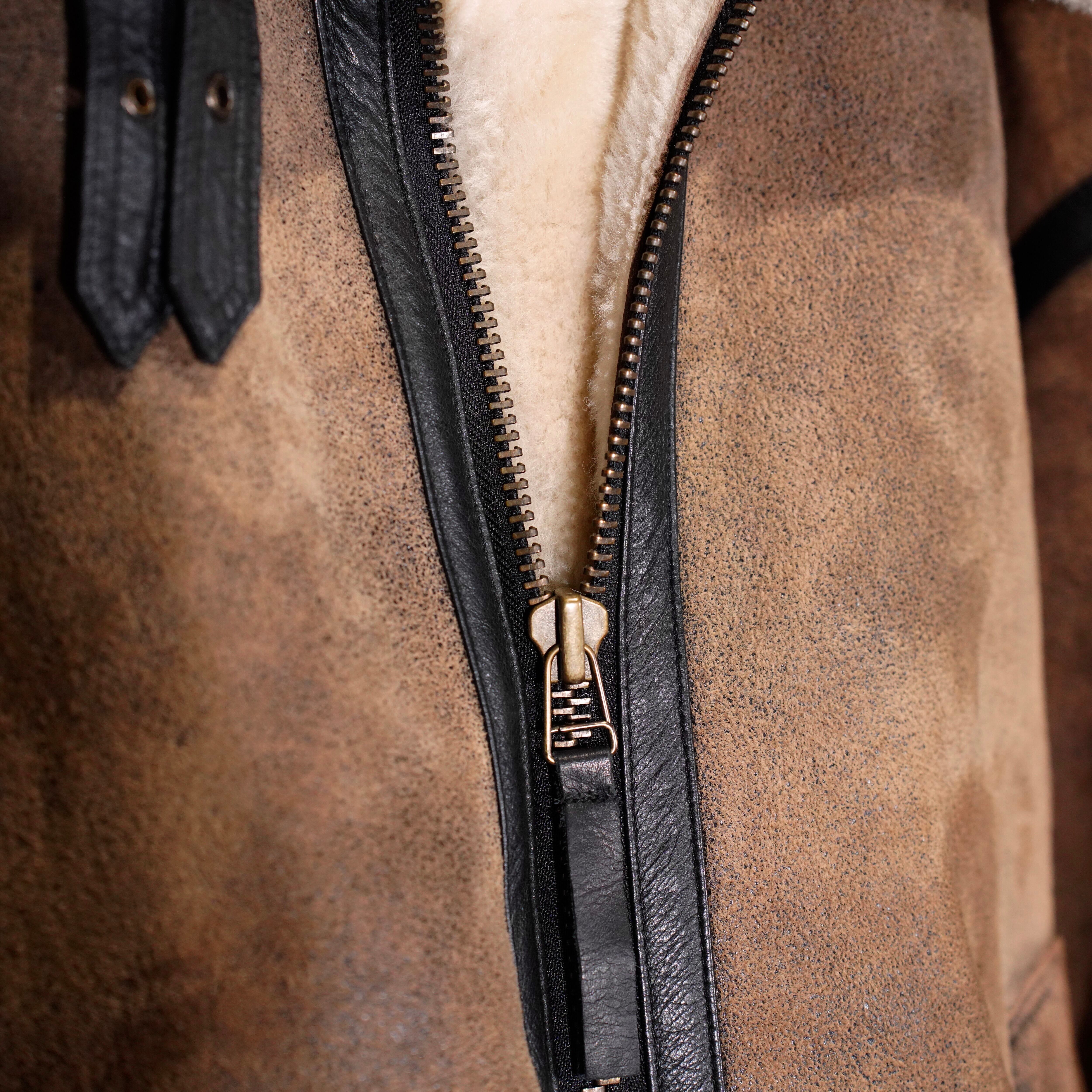 USA VINTAGE B-3 LEATHER FLIGHT JACKET/アメリカ古着B3レザーフライト