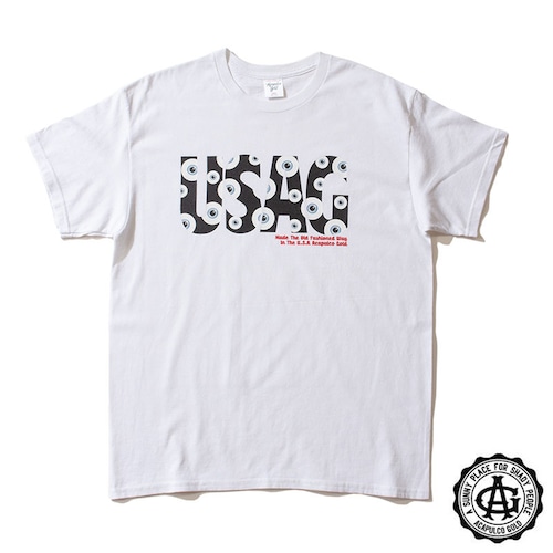 【ACAPULCO GOLD/アカプルコ ゴールド】EYEBALL TEE Tシャツ / WHITE ホワイト セール対象外