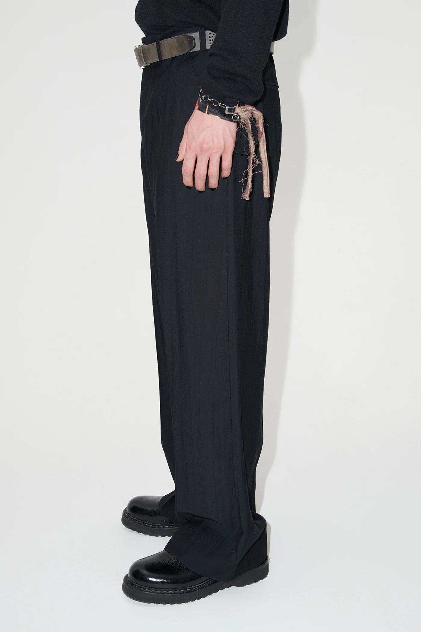 OUR LEGACY SAILOR TROUSER Black Experienced Viscose M4224SBF OUR LEGACY SAILOR TROUSER Black Experienced Viscose M4224SBF