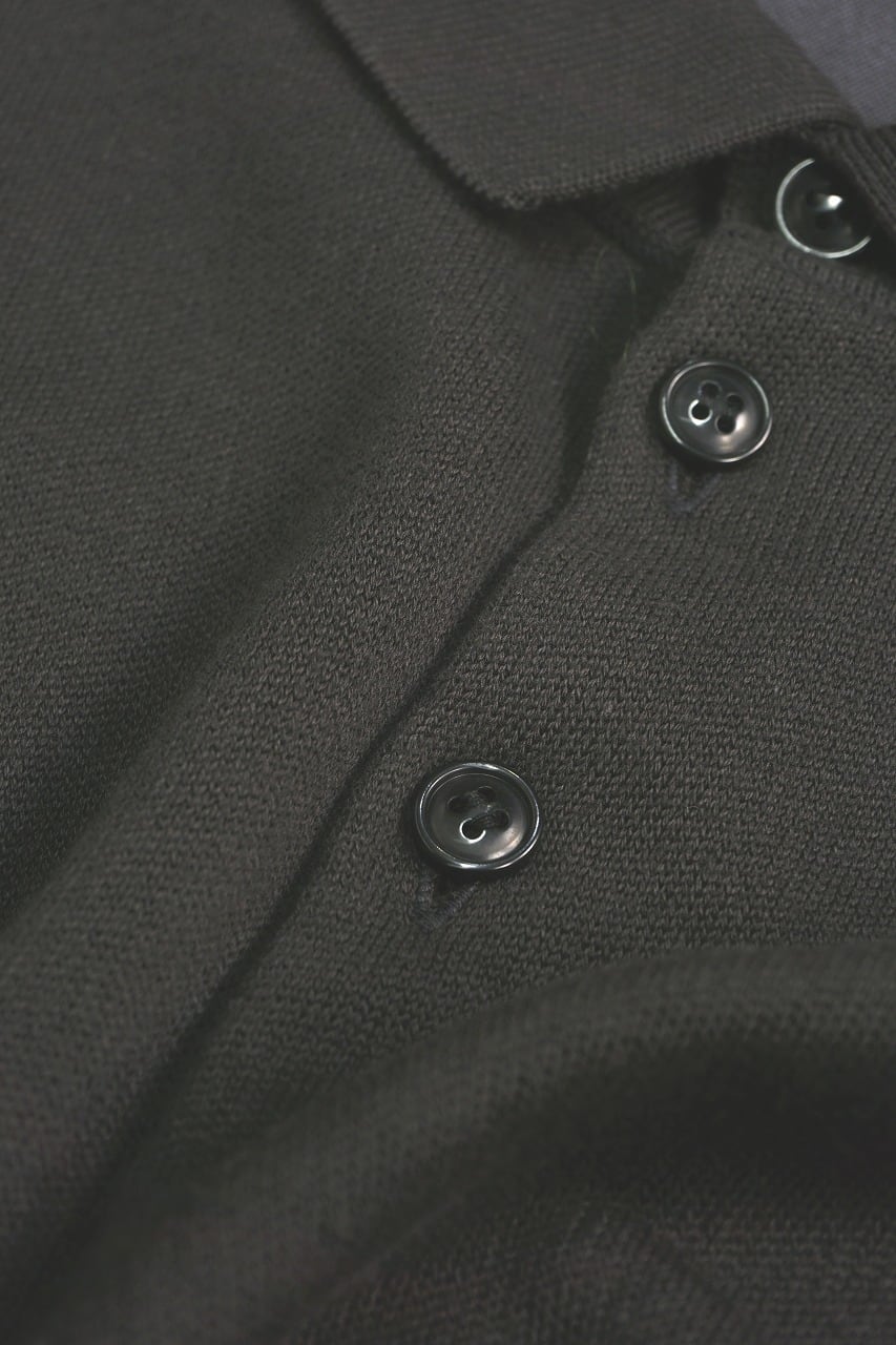 Giza Cotton Knitted Polo S/S