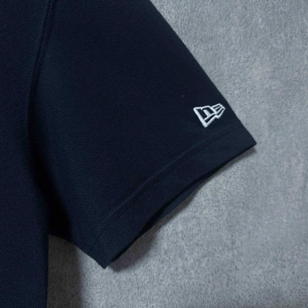 メンズ】NEW ERA ニューエラゴルフ モックネック ヤンキース ロゴ