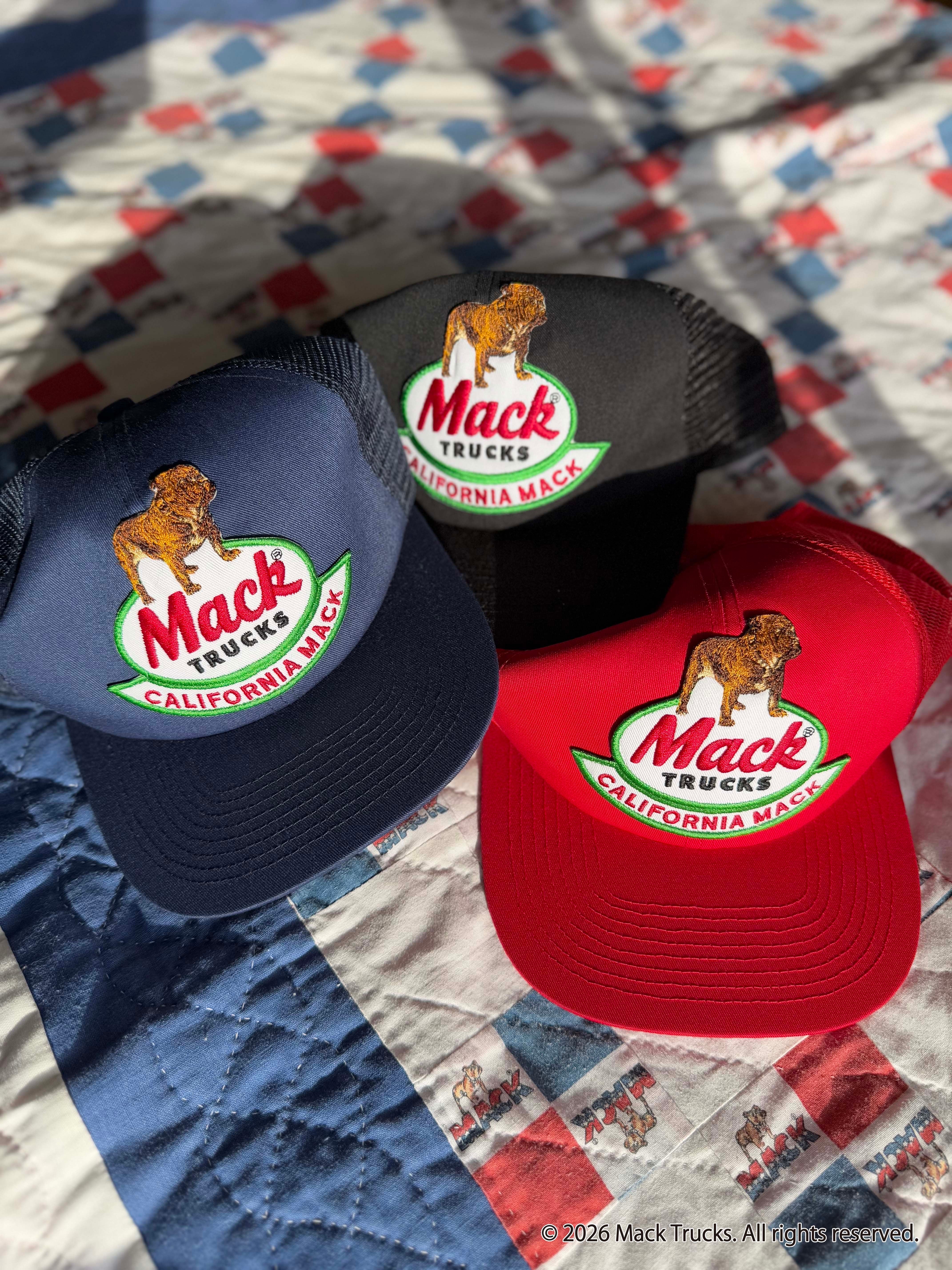 Black/Mack Trucks トラッカーキャップ | FJ