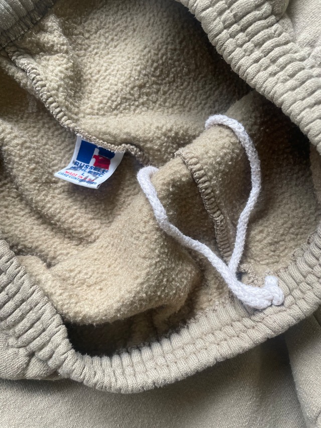 90s USA製 RUSSELL Plain Sweat Pants Beige/Greige