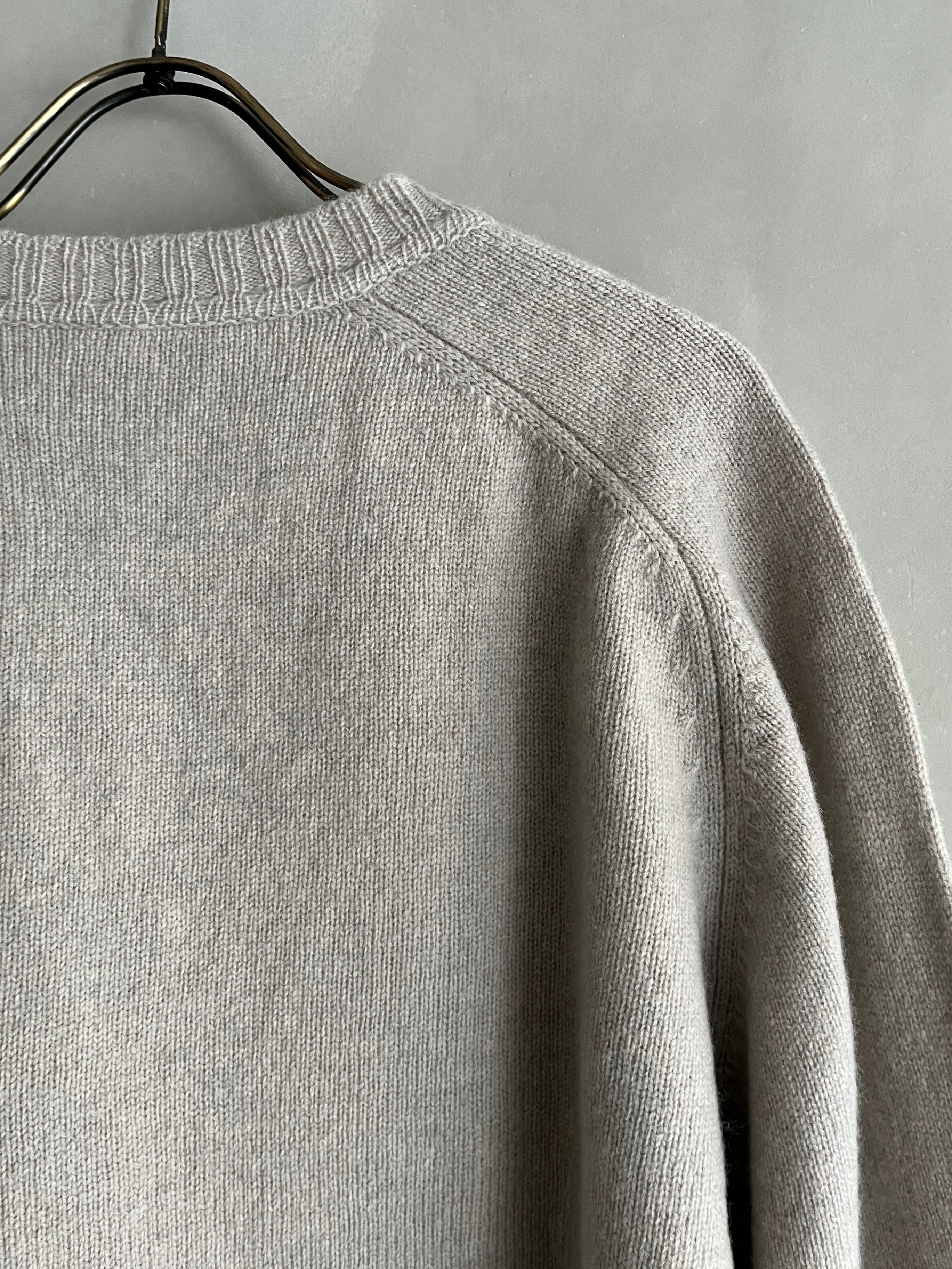 eleven 2nd｜フリーサイズ ラムズウール100%｜ストーン | 岡の oka no