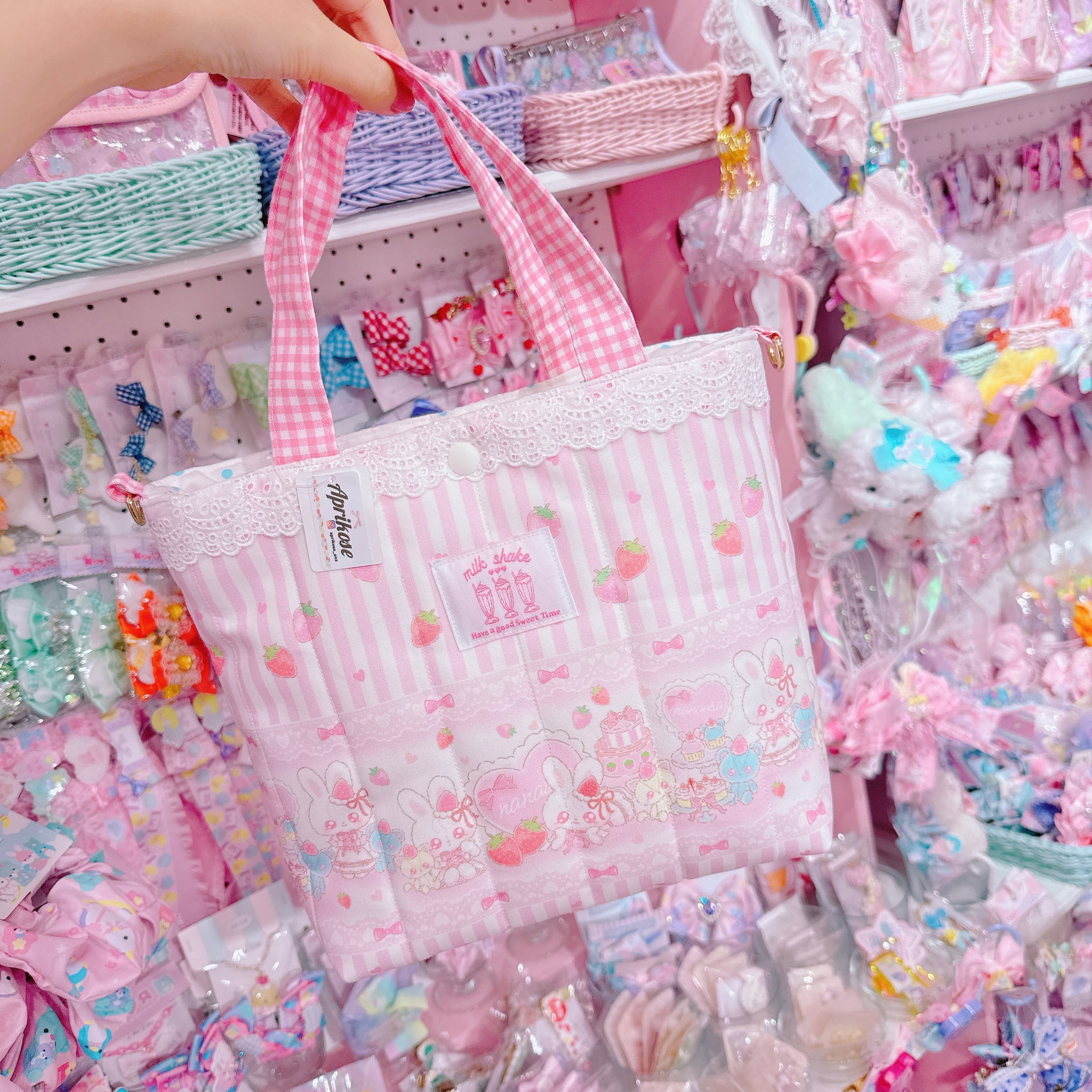 【N7】17-4キルティング2wayバッグ（ショルダーひも別売）