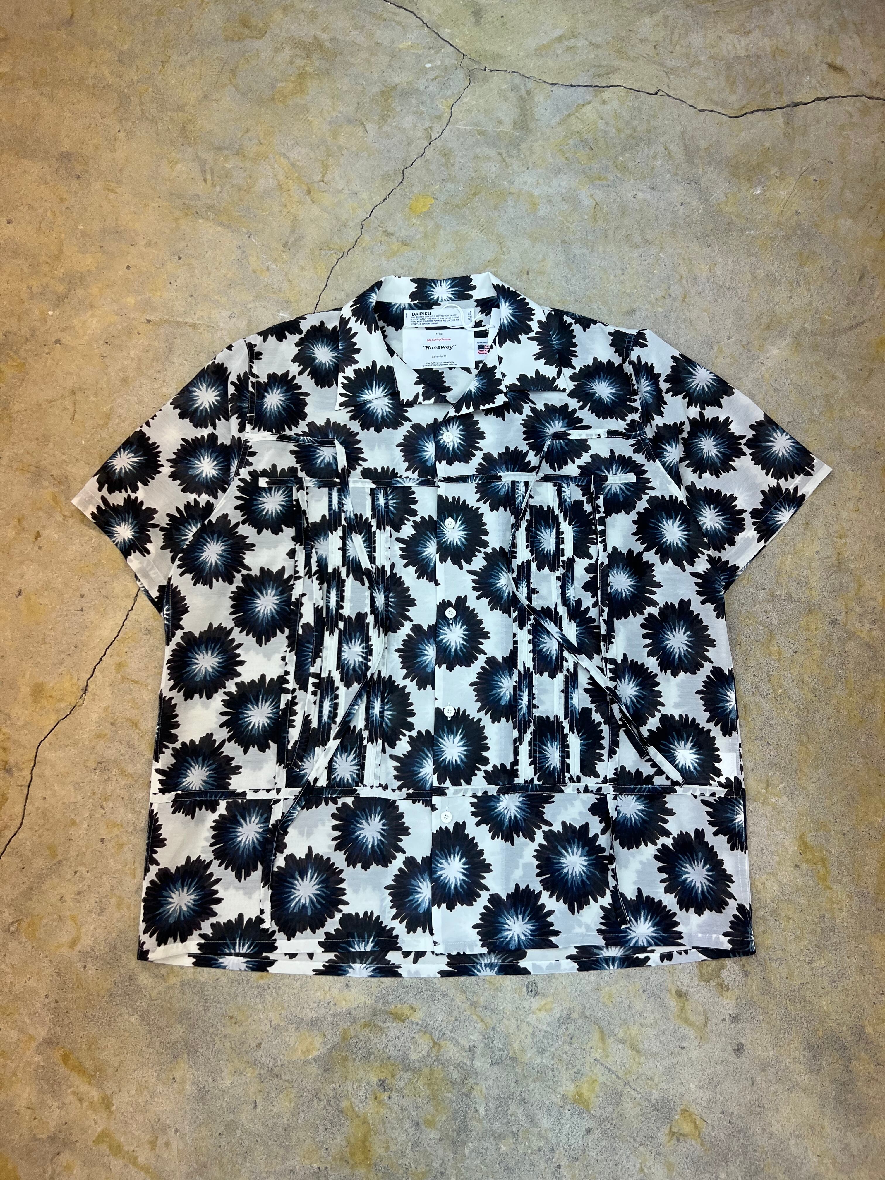 低反発 腰用 DAIRIKU 23ss 総柄 29 indigo dairiku | southbayplanning.com