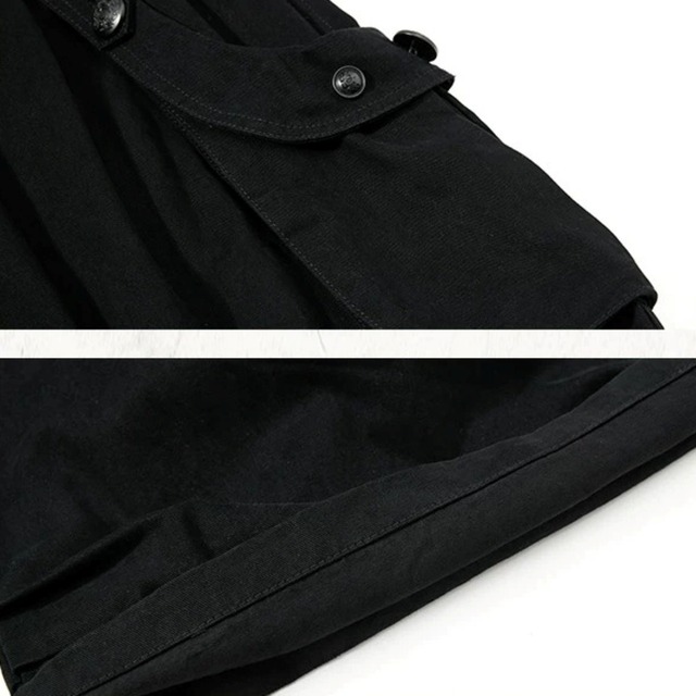 ナポレオンフロントフラップクロップドパンツ 2col R02463