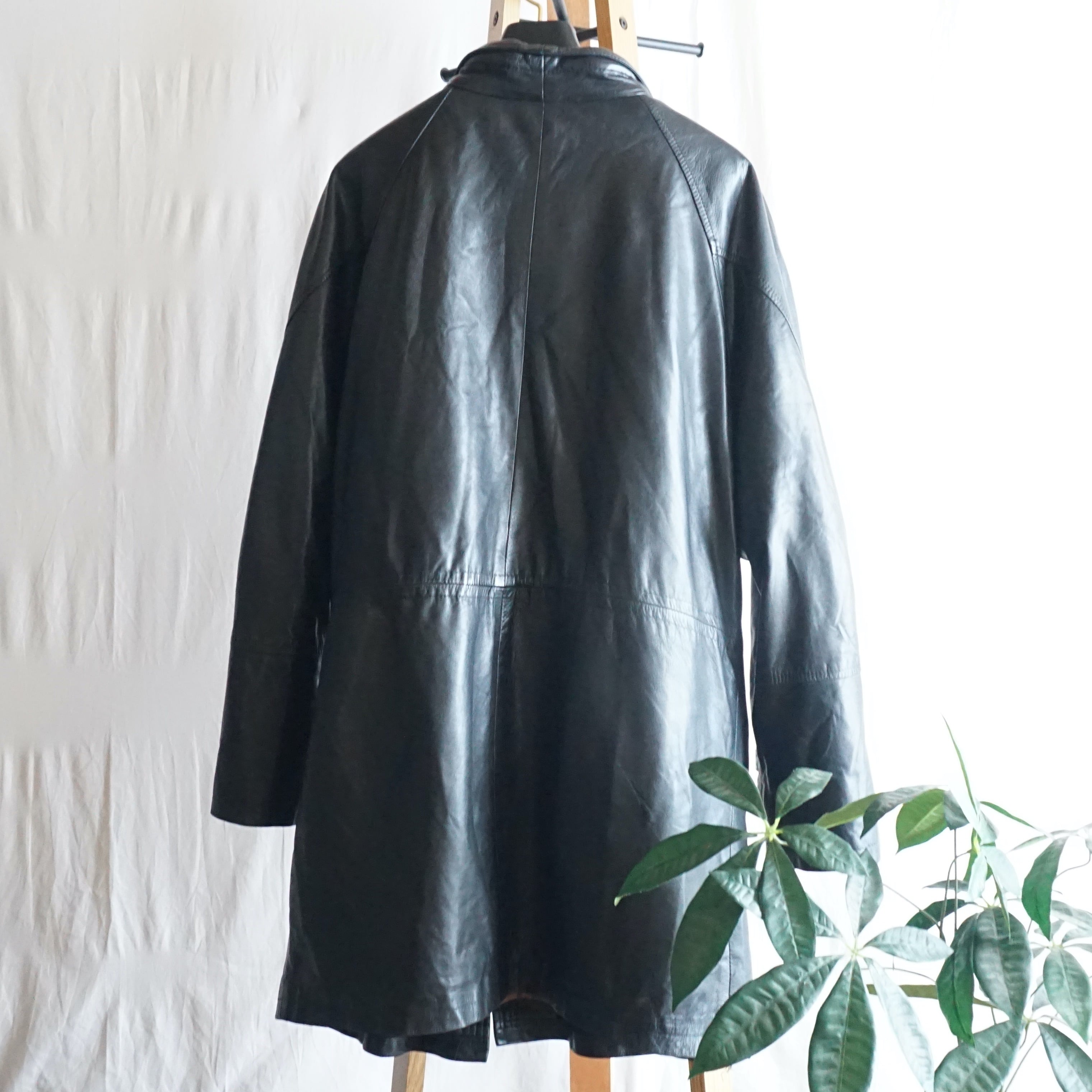 Cacharel レザージャケット 90's France [C2247] | 古着屋ベルエキップ