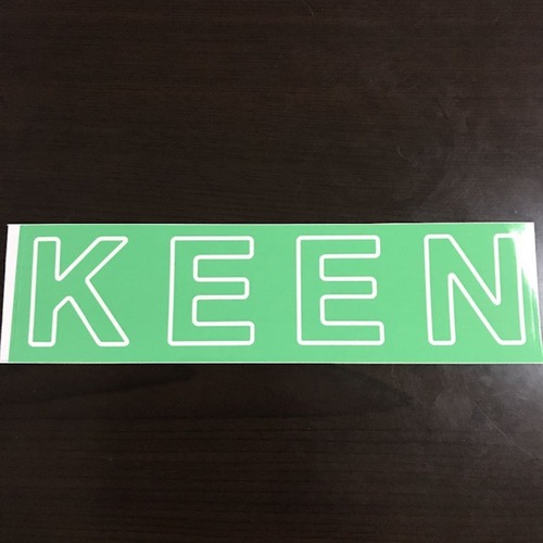 【ST-248】KEEN キーン sticker ステッカー green