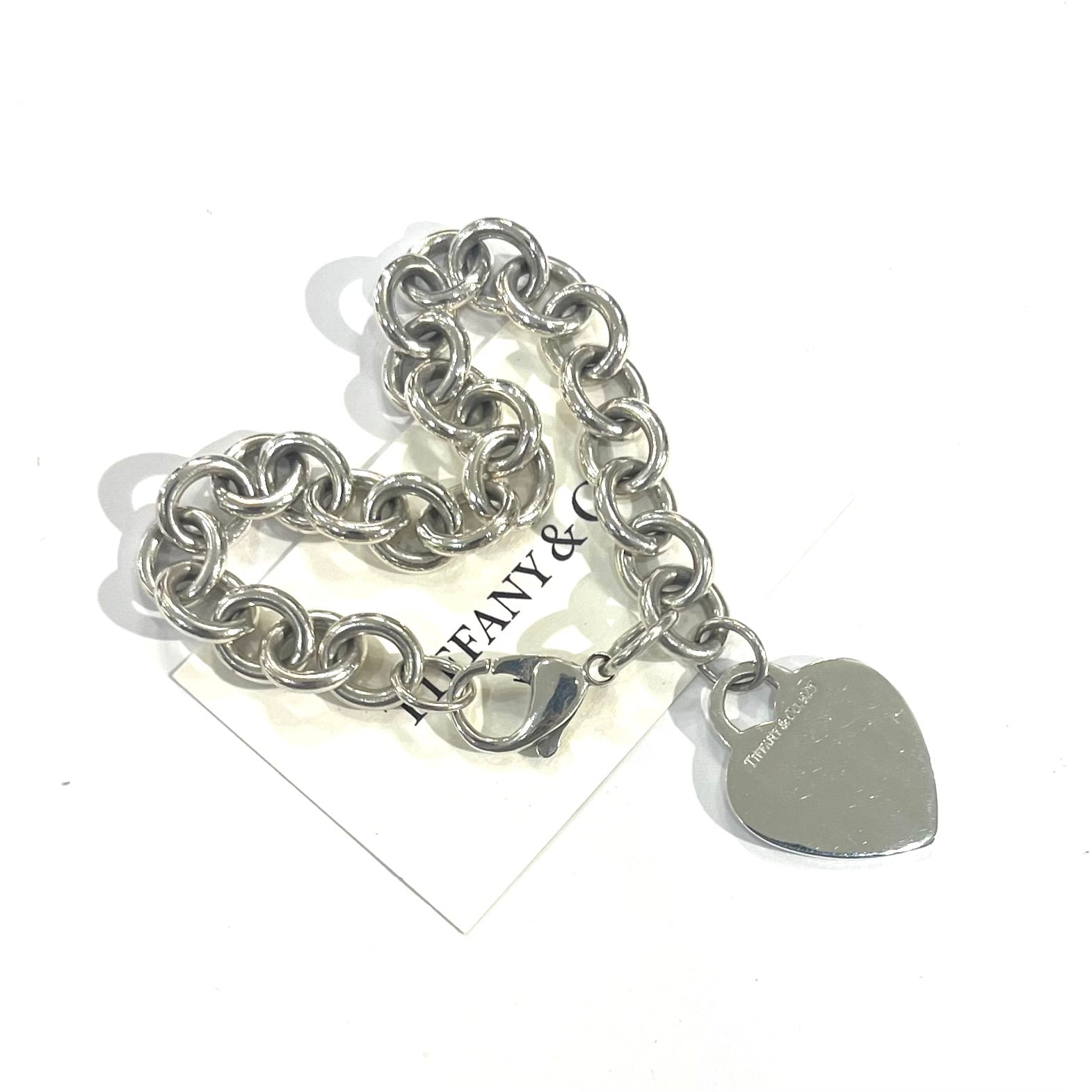TIFFANY&CO. 】2662 ティファニーハートタグブレスレット シルバー925