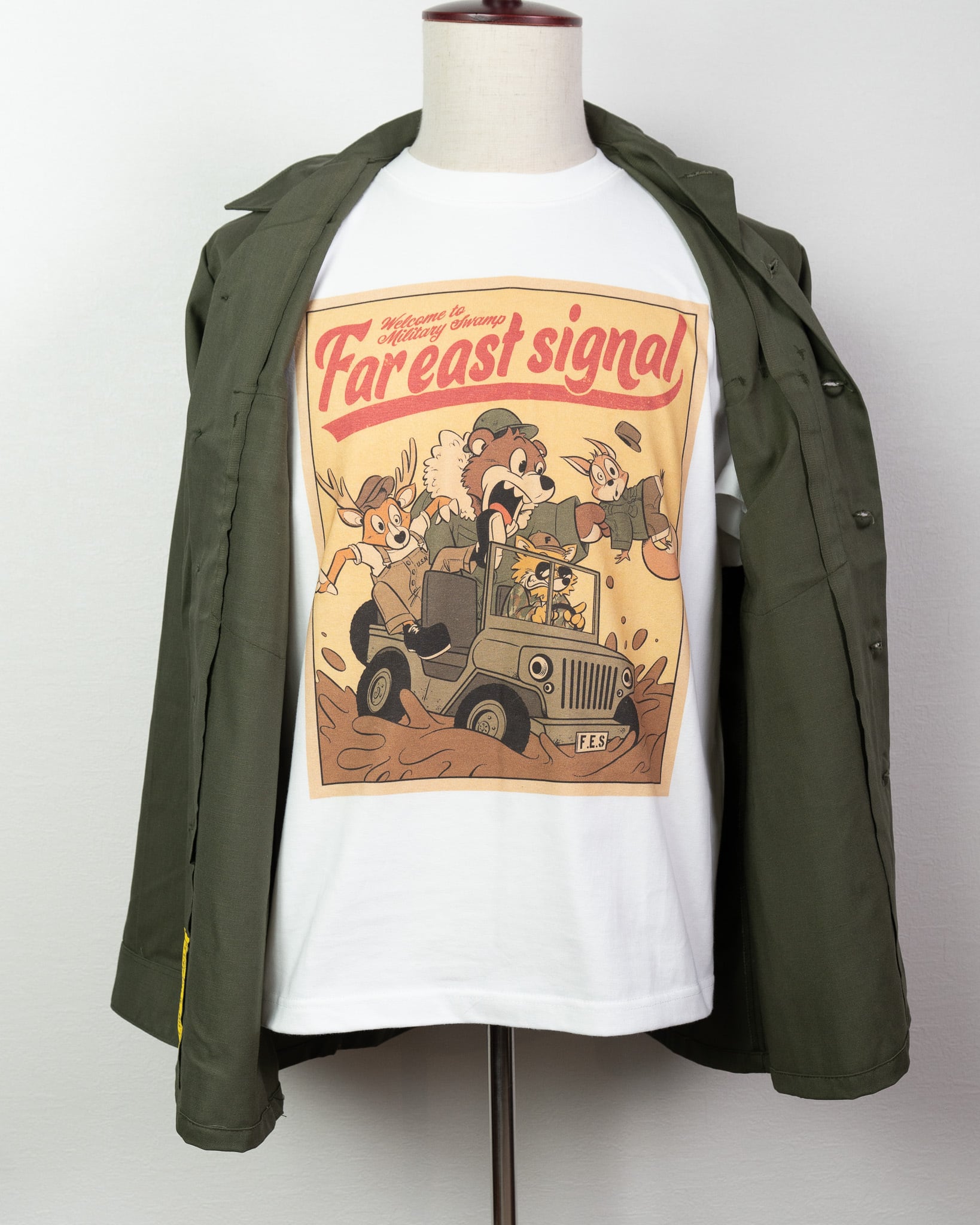 Original T-shirts①】Welcome to the Military Swamp 6.2oz Cotton