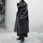 Hooded trench coat(ME502)
