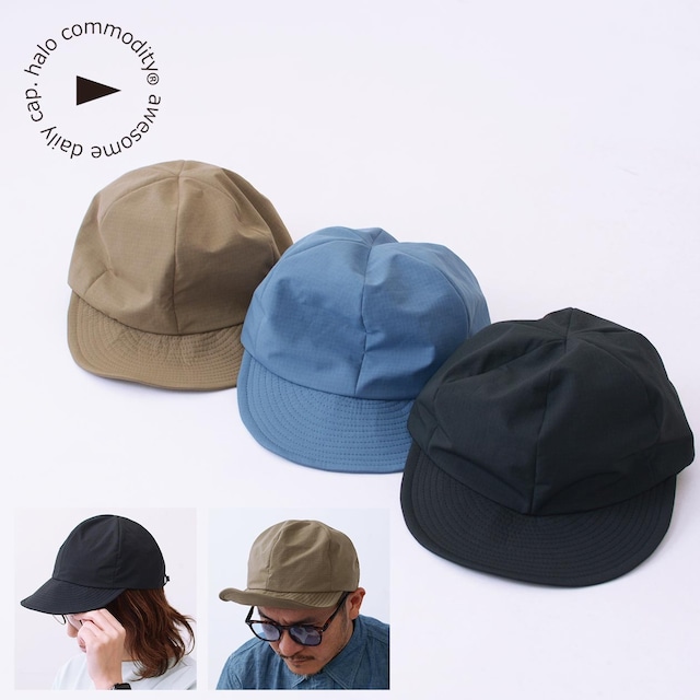 halo.commodity [ハロ コモディティ] Revine Cap [HL-1066] リヴァインキャップ・アウトドアキャップ・ナイロンキャップ・アウトドアキャップ・おしゃれキャップ・涼しいキャップ・MEN'S / LADY'S [2024SS]