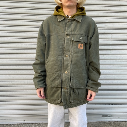 『送料無料』Carhartt カーハート　ダックジャケット　USA製　XL CQ5566