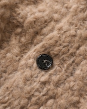 Fluffy Hand Lacy Cardigan Knit