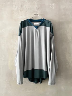 T/f Lv3 high twist fraise stitch hockey jersey - forest