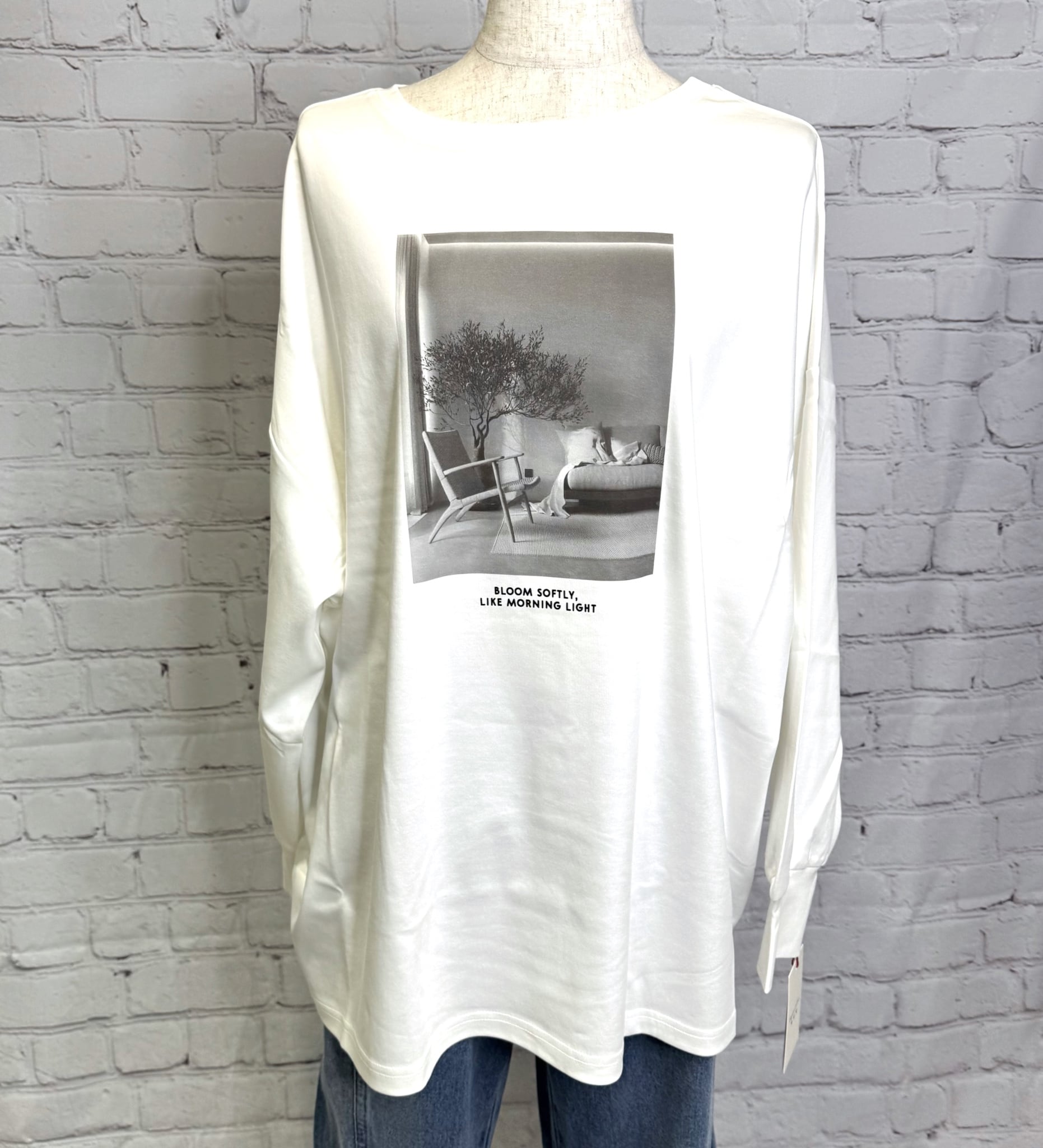 SALE！Dignite collier ディニテコリエ 2WAYフォトTシャツ 80256304