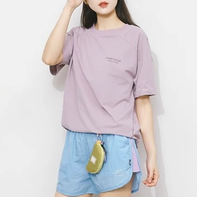 グラフィックバックプリントTシャツ C01381