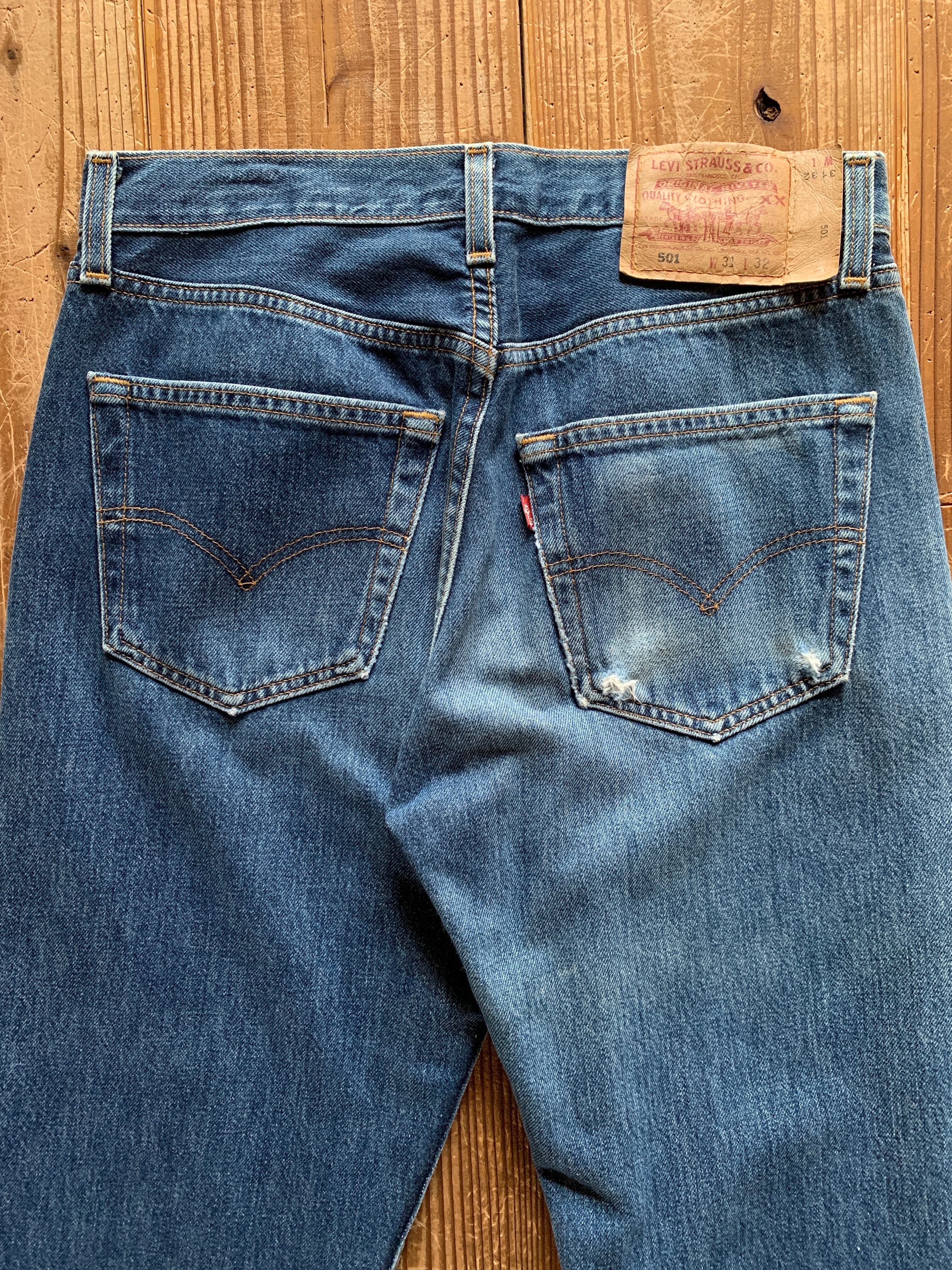 90's Levi's 501 デニムパンツ 良雰囲気 表記(31x32) USA製