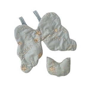 【即納】Bonne Mere / Glitter Stars angel wings set "Duckegg" 天使の羽