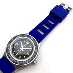 スキューバ・ラバーストラップ ネイビー  20mm 腕時計ベルト