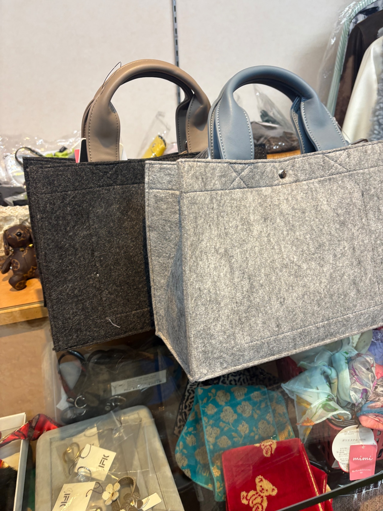 smily フェルト2wayトート　25531-11710