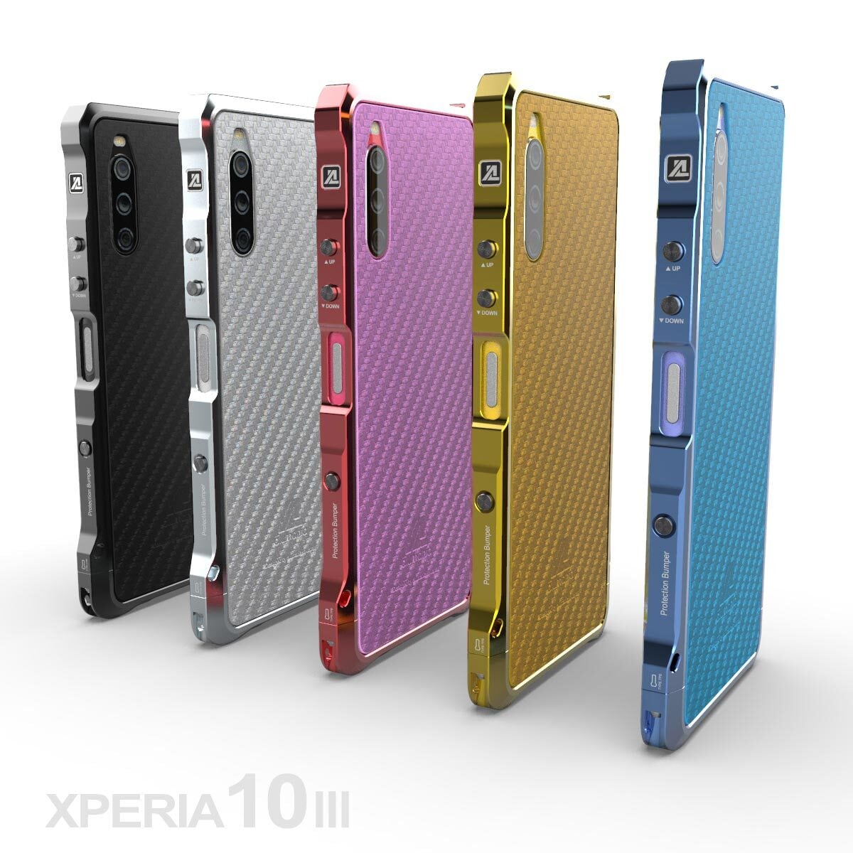 Xperia 10 ⅲ  ＋未使用ガラス３枚、カバー２個、カード入れ付き