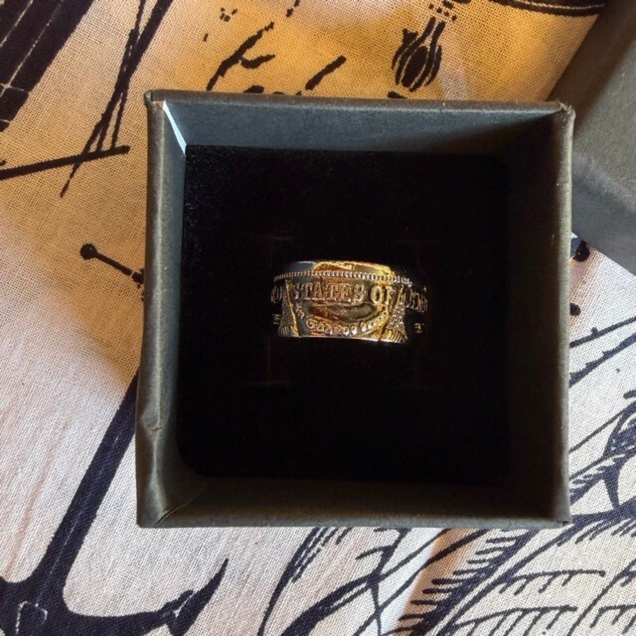 TOPANGA Jewelry United one dollar ring 　リング　指輪　Ring　Silver　America