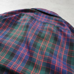 90s Polo by Ralph Lauren Pure silk open collar shirt XL 古着