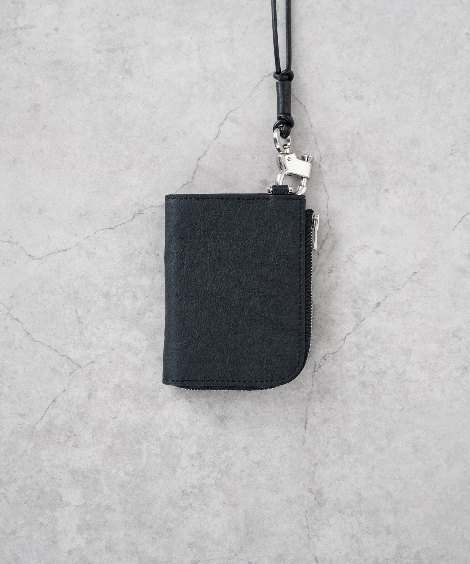 Dyneema Leather COMPACT ZIP WALLET/3038#1/超軽量ダイニーマレザー