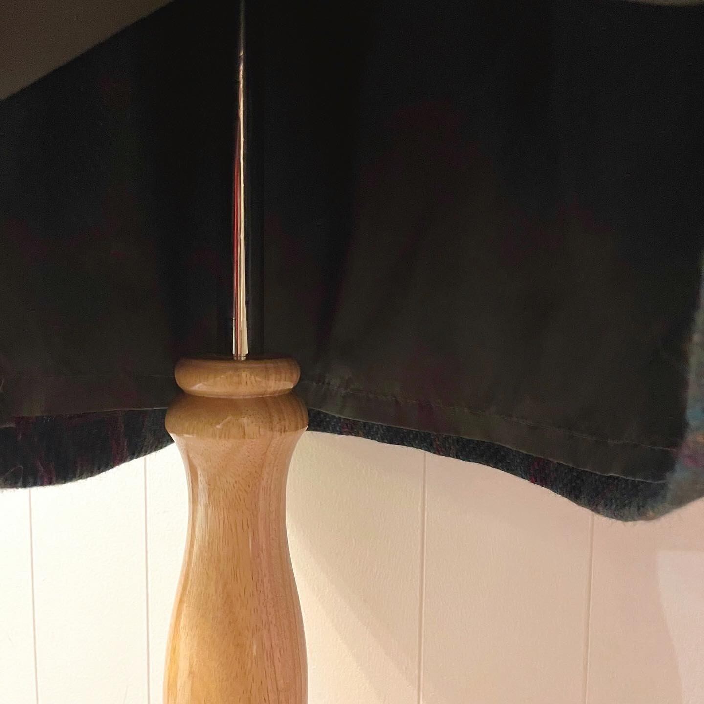 green check a line wool one-piece