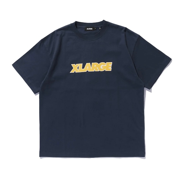 【残り1点】【XLARGE】STANDARD LOGO S/S TEE / NAVY【エクストララージ】