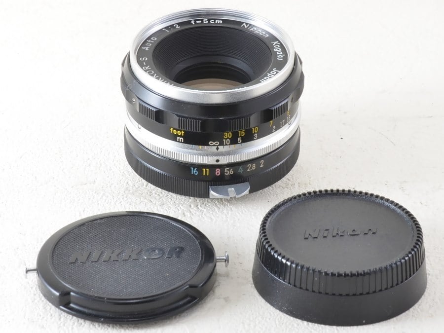 Nikon NIKKOR-S Auto 5cm F2 9枚絞り羽 整備済 ニコン(22202 Nikon NIKKOR-S Auto 5cm F2 9枚絞り羽 整備済 ニコン(22202