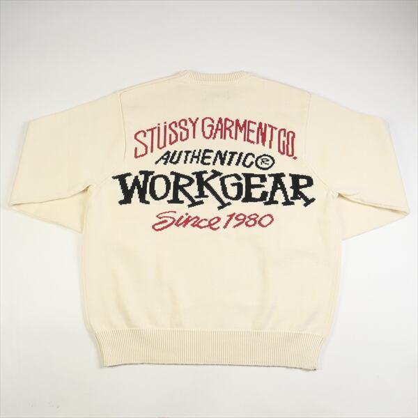 STUSSY AUTHENTIC WORKGEAR SWEATER