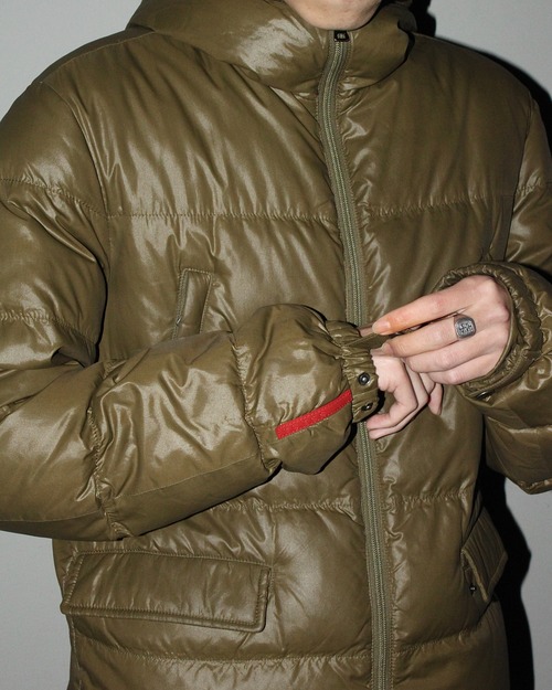 PRADA SPORT Hooded Down Jacket