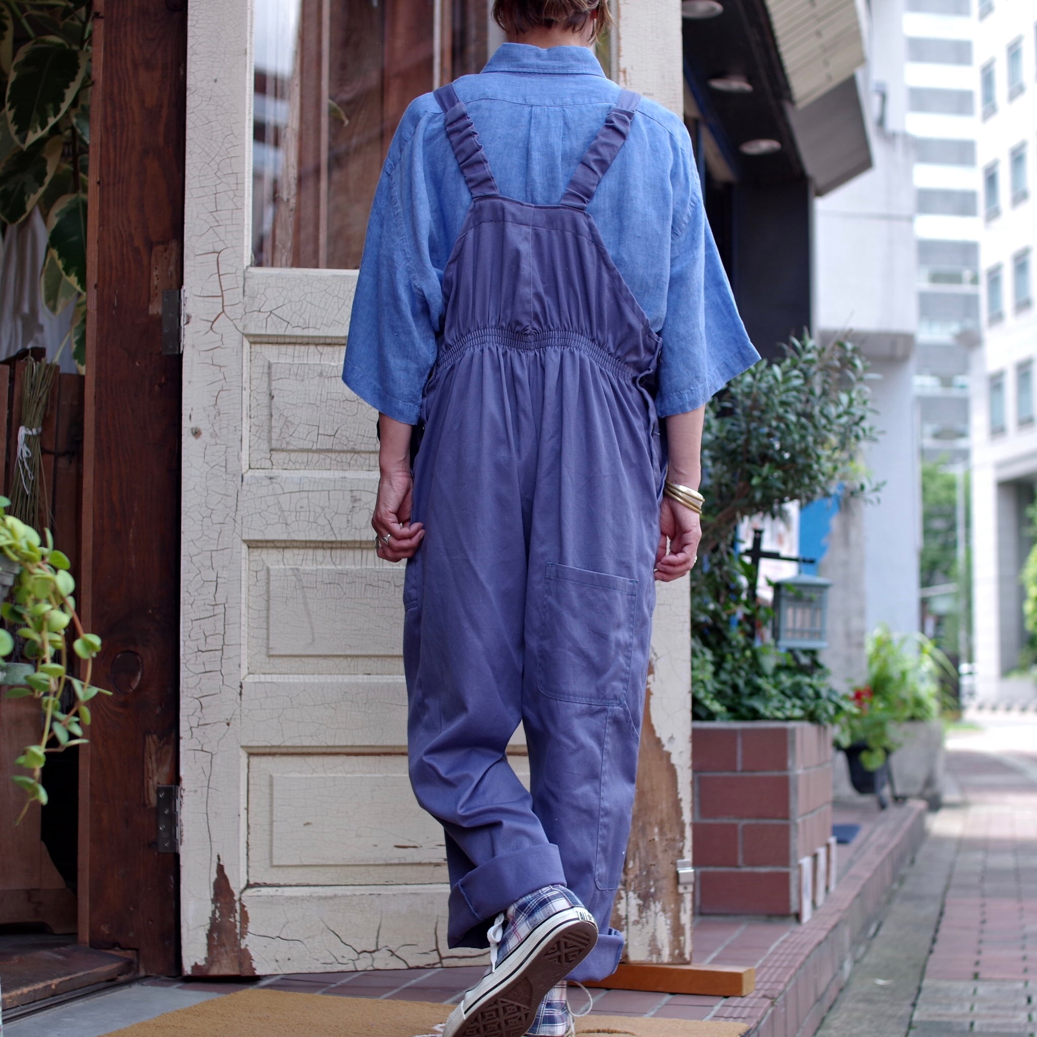 Euro Work Overalls ユーロ ワーク オーバーオール 古着屋 仙台 biscco【古着  Vintage 通販】