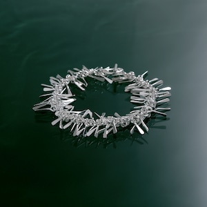 feather motif fringe bracelet [tju SICA5] / Y2310BWB5228