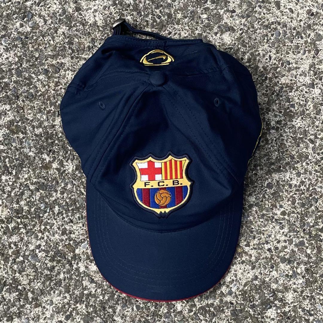Free】NIKE FC バルセロナ ワッペン ロゴ刺繍 アジャスターチーム