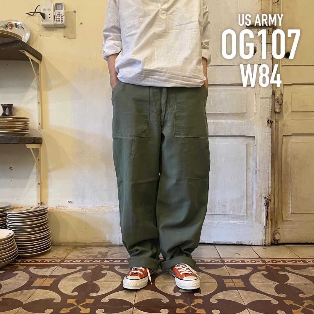 GD238 US ARMY 米軍 アメリカ軍 ベイカーパンツ 60s OG107 