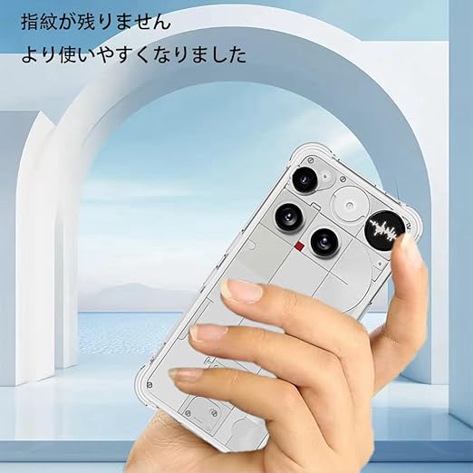 For Nothing Phone 3 ケース クリア YILLIONS 指紋防止 TPU素材 黄変