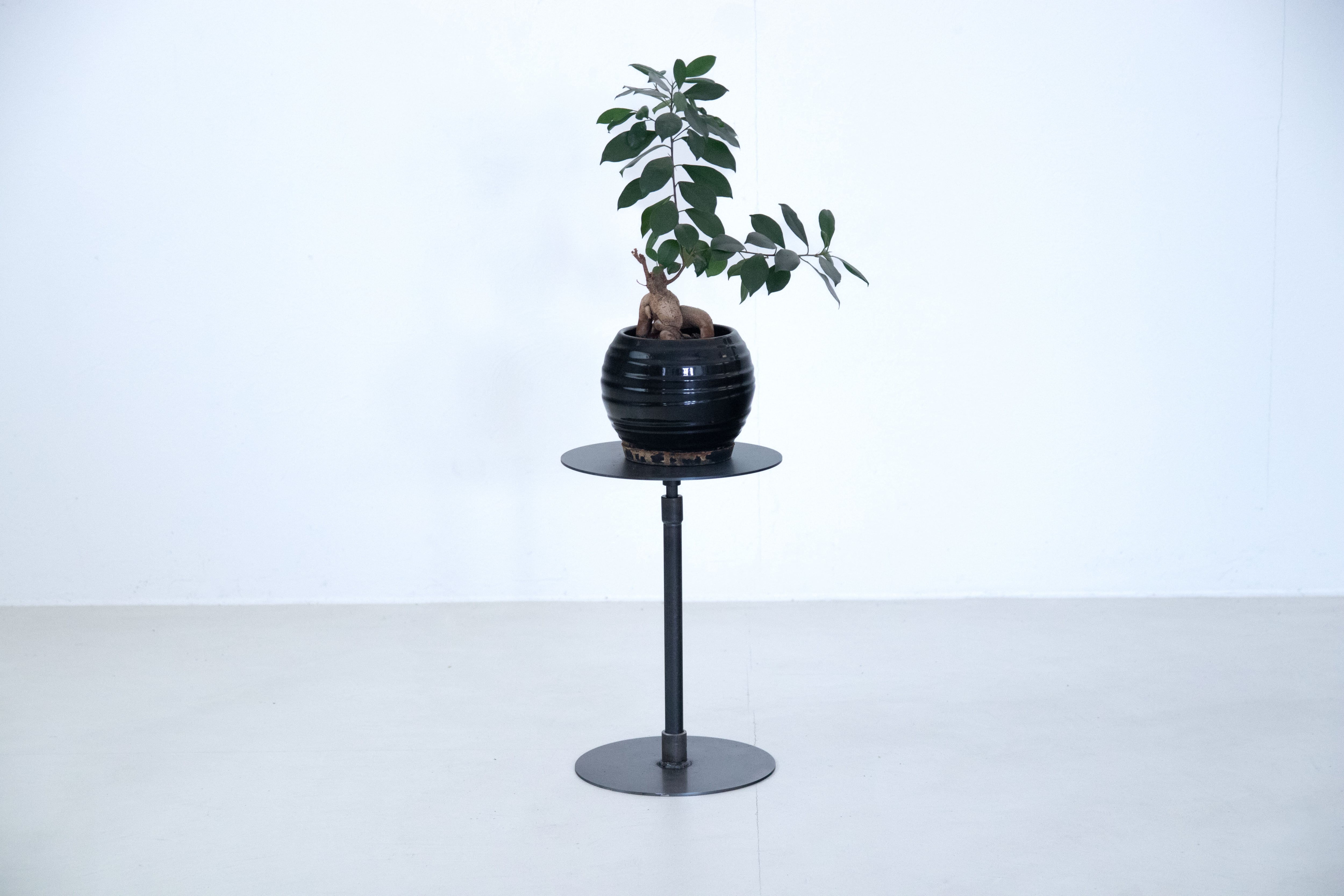MARU STAND/植物ラック/サイドテーブル/アイアン/送料無料(北海道