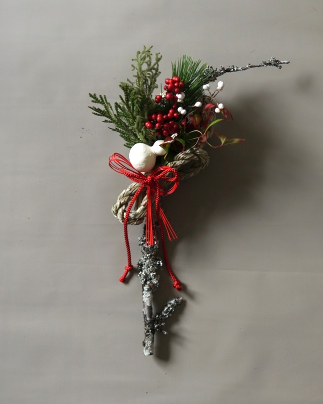 南天のしめ飾りC